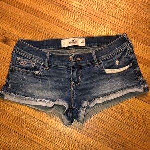 Hollister jean shorts